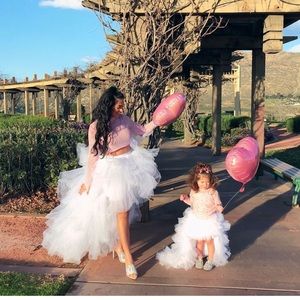 Women High Low Tule Skirt